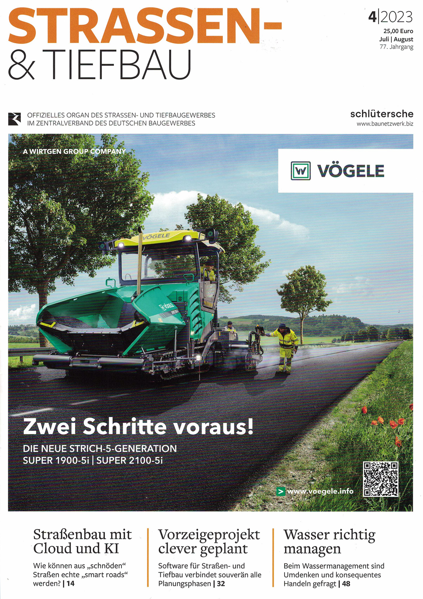 Strassen-& Tiefbau Ausgabe 7-8 2023