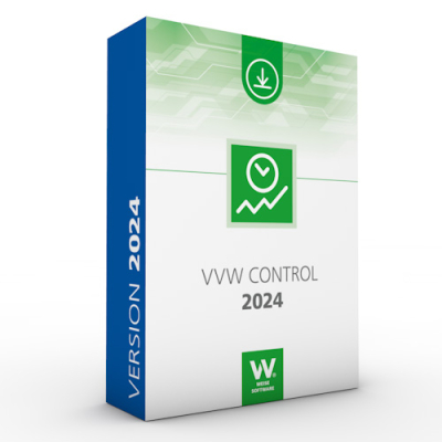 VVW Control 2024 (Zeiterfassung + Controlling + HOAI, Projektleiterrolle, Webserver, XRechnung) CS 2 bis 5 Nutzer - mit Softwarepflege