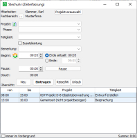 Zeiterfassung 2026 (Mitarbeitereinsatzplanung) CS (unbegrenzt)