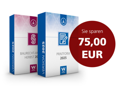 PrintForm und Baurecht