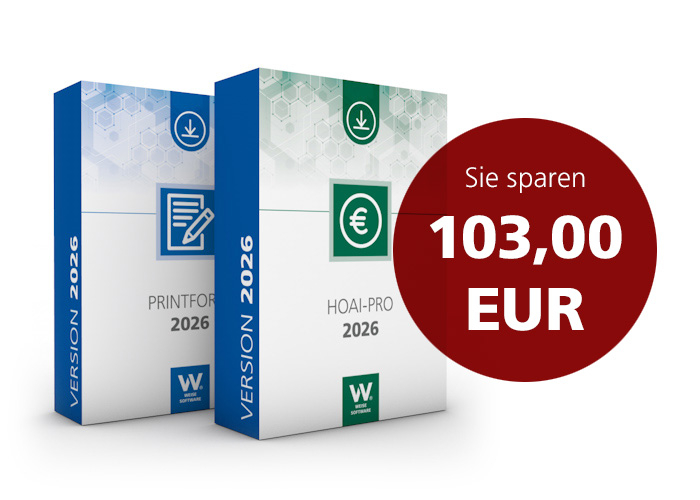 Software package Fee accounting and forms software Weise