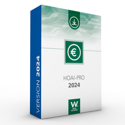 HOAI-Pro 2023 - Softwarepflege für Komplettpaket mit allen Modulen