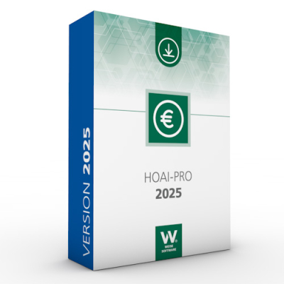 HOAI-Pro 2025 - Softwarepflege für Komplettpaket mit allen Modulen