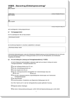 Bauvertrag VOBB (Einheitspreisvertrag)