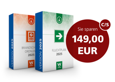 Brandschutzordnung und Fluchtplan