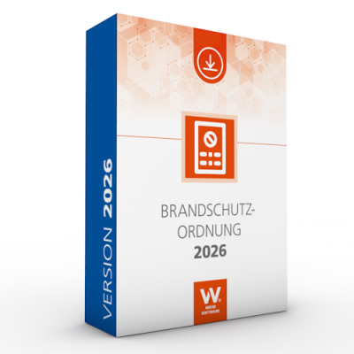 Brandschutzordnung 2026 CS für 6 bis 20 Anwender