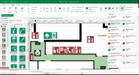 Fluchtplan 2024 (inkl. Brandschutzpläne) CS 2 bis 5 Anwender - mit Softwarepflege